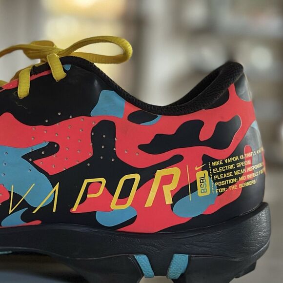 Nike Vapor UltraFly 4 Keystone Baseball Cleats Crimson DA0702-601 Men’s Sz. 13 - Picture 5 of 10